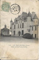 86 - LES TROIS-MOUTIERS - 3 Cpa -Château De La Roche-Vernaise (2), Sud-est, Sud-ouest - Les Trois Moutiers