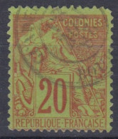 #200 COLONIES GENERALES N° 52 Oblitéré Bouillante (Guadeloupe) - Alphee Dubois