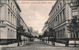 ! Alte Ansichtskarte Courtrai, La Rue De Grandes Halles, 1913, Belgien - Kortrijk