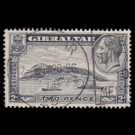GIBRALTAR STAMP.1932.GV.2d.SG 112.USED.. - Gibraltar