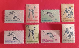 1964 Rwanda - Serie MNH - Summer 1964: Tokyo