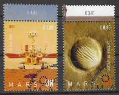 ONU, Nations-Unies, Vienne, Espace, Planète Mars 2022 Oblitéré - Used Stamps