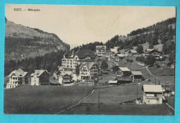 * Wengen (Bern - Suisse - Schweiz) * (5377 - Phototypie Co Neuchatel) Vue Générale, Panorama, Montagne, Old - Wengen