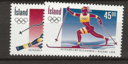 1998 MNH Iceland, Michel 882-83 Postfris** - Ongebruikt