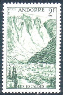 140 Andorre 2F Les Escales MNH ** Neuf SC (ANF-88) - Unused Stamps