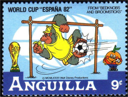 134 Anguilla Disney Soccer Football Gorilla Gorille MNH ** Neuf SC (ANG-31a) - Anguilla (1968-...)