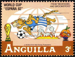 134 Anguilla Disney Soccer Football Tiger Tigre Tigger MNH ** Neuf SC (ANG-27a) - Anguilla (1968-...)
