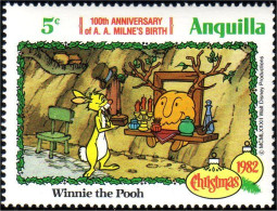 134 Anguilla Winnie Rabbit MNH ** Neuf SC (ANG-22b) - Honeybees