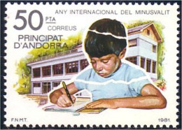 132 Andorra Année Handicapés Year Disabled MNH ** Neuf SC (ANS-31) - Handicap