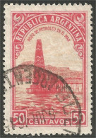 144 Argentina 1945 50c Oil Petrole Plateforme (ARG-202b) - Oil