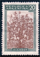 144 Argentina Coton Cotton Alcodon No Gum Sans Gomme (ARG-45) - Textil