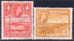 142 Antigua English Harbour Fort James Cannons Canons (ANT-98) - 1858-1960 Kronenkolonie