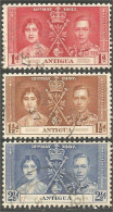 142 Antigua 1937 Coronation (ANT-109) - 1858-1960 Colonia Británica