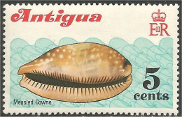 142 Antigua Coquillage Measled Cowrie MH * Neuf (ANT-111) - Antigua And Barbuda (1981-...)