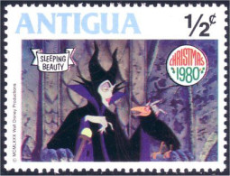 142 Antigua Sleeping Beauty Belle Bois Dormant Witch Sorciere MNH ** Neuf SC (ANT-91b) - Fairy Tales, Popular Stories & Legends