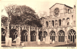 CANTERBURY, KENT, CATHEDRAL, CLOISTERS, ARCHITECTURE, GRAVEYARD, ENGLAND, UNITED KINGDOM, POSTCARD - Canterbury