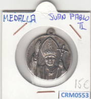 CRM0553 MEDALLA RELIGIOSA JUAN PABLO II  - Other & Unclassified