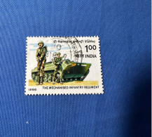 India 1988 Michel 1145 Mech. Infanterie-Regiment - Used Stamps