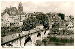 73692756 Wetzlar Alte Lahnbruecke Mit Blick Zum Dom Wetzlar - Wetzlar