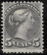 Canada Year 1888 / 5c Stamp  MH Unused - Nuovi