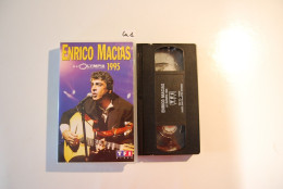 CA1 K7 VHS Enrico Maccias à L'Olympia 1995 - Conciertos Y Música