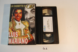 CA1 K7 VIDEO VHS LA CASSETTE D'OR LUIS MARIANO - Concert En Muziek