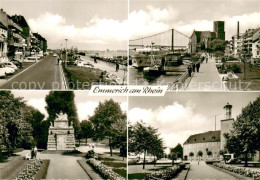 73692626 Emmerich Rhein Rheinpromenade Ehrenmal Schiffsanleger Fahrgastschiff Em - Emmerich