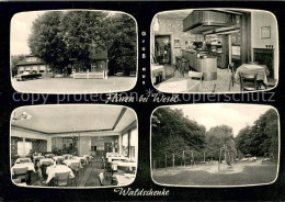 73692614 Flueren Ausflugslokal Waldschenke Gastraum Kinderspielplatz Flueren - Wesel