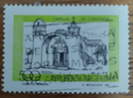 ARGENTINA - AÑO 1978 - Serie Historia Y Turismo - Capilla De Covadonga - Usada Papel Tizado - Oblitérés