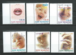 San Marino - 2002 Greeting Stamps.  MNH** - Ongebruikt