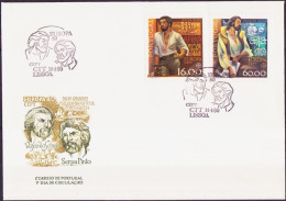 Portugal FDC 1980 Y&T N°1466 à 1467 - Michel N°1488y à 1489x - EUROPA - FDC