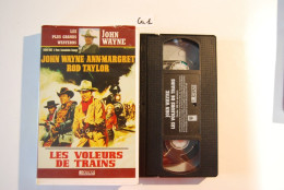 CA1 K7 VHS JOHN WAYNE LES VOLEURS DE TRAINS - Western / Cowboy