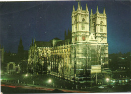 CPM - P - ANGLETERRE - LONDRES - LONDON - WESTMINSTER ABBEY BY NIGHT - Westminster Abbey