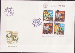 Europa CEPT 1980 Portugal FDC Y&T N°BF30 - Michel N°B30 - 1980