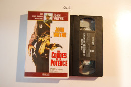 CA1 K7 VHS JOHN WAYNE LES CORDES DE LA POTENCE - Oeste/Vaqueros
