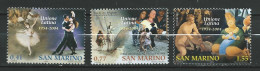 San Marino - 2004 The 50th Ann. Of Unione Latina. Ballet . MNH** - Ongebruikt