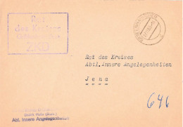 DDR Brief ZKD Rat Des Kreises Gräfenhainichen 1963 - Zentraler Kurierdienst