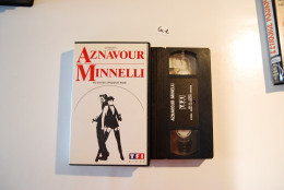 CA1 K7 VHS Aznavour Minelli Palais Des Congrés Paris - Concert En Muziek
