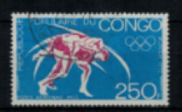 Congo Brazzaville - PA - "J.O. De Munich : Lutte" - Oblitéré N° 152 De 1973 - Gebraucht