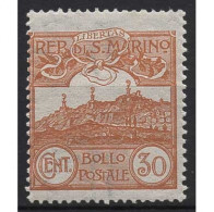 San Marino 1925 Monte Titano 114 Mit Falz - Neufs