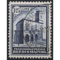 San Marino 1932 Einweihung Des Neuen Postgebäudes 177 Gestempelt - Usati