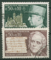Frankreich 1971 Persönlichkeiten 1741/42 Gestempelt - Used Stamps