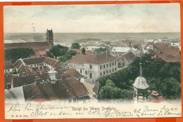 DK105,  * UDSIGT Fra  VIBORG DOMKIRKE * Enkelt Bagside  SENT 1908 - Danemark