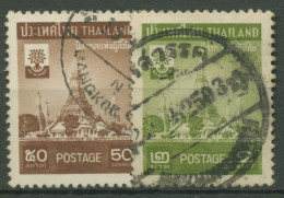 Thailand 1960 Weltflüchtlingsjahr 347/48 Gestempelt - Thaïlande