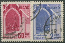 Thailand 1960 Kampf Gegen Die Lepra 349/50 Gestempelt - Thaïlande