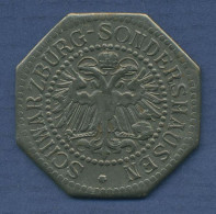 Schwarzburg-Sondershausen 20 Pfennig O. J. Wappen, J N8 Vz (m6200) - Sonstige & Ohne Zuordnung