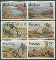 Rhodesien 1977 Landschaften Gemälde 194/99 Postfrisch - Rhodesien (1964-1980)