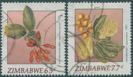 Zimbabwe 1991 SG814-815 Wild Fruit (2) FU - Zimbabwe (1980-...)
