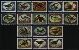 Sambia 1994 - Mi-Nr. 625-640 ** - MNH - Vögel / Birds - Zambia (1965-...)