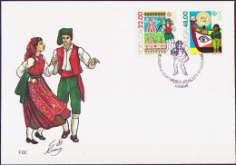 Europa CEPT 1981 Portugal FDC2 Y&T N°1509 à 1510 - Michel N°1531 à 1532 - 1981